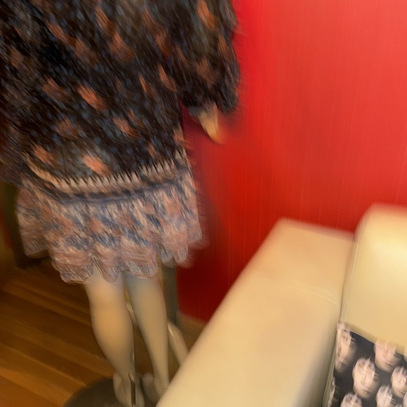 Ulla Johnson silk chiffon printed mini dress S - Picture 15 of 15